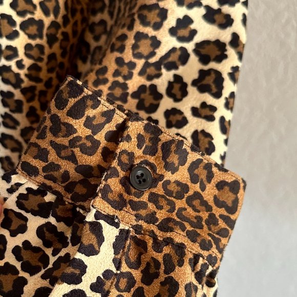 HARMONY & VINE Women's Leopard Print Top - XL - Picture 5 of 9